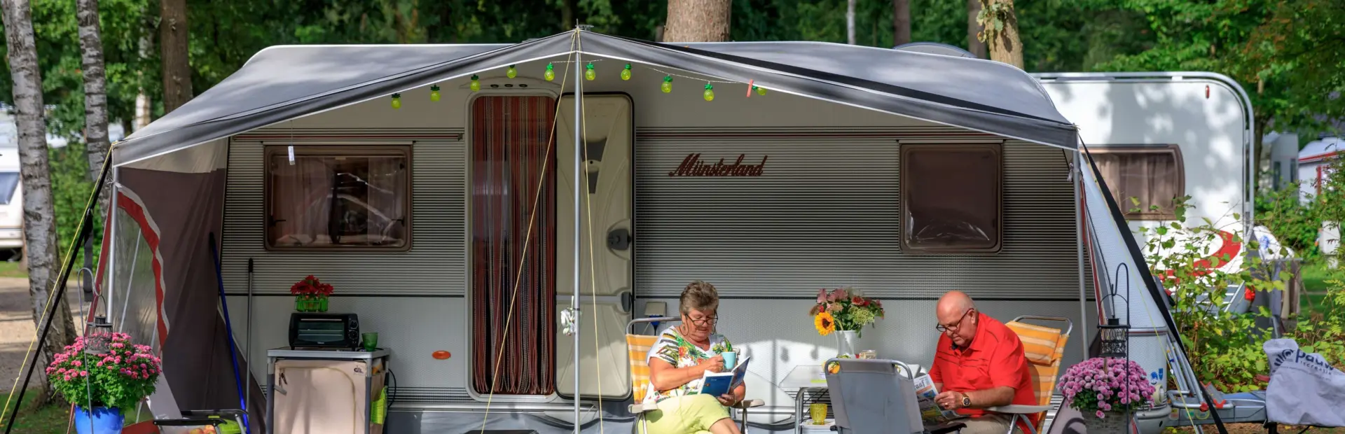 De Haeghehorst Kamperen Caravan