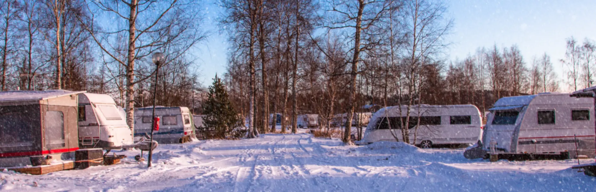 De Haeghehorst wintercamping camper